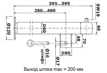 Опорная поворотная стойка до 1300 кг. TR3520