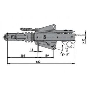 Механизм тормоза наката 161S, 950-1600 кг AL-KO арт 1251912